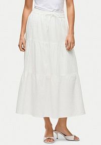 Spódnica maxi Vila biała 