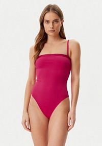 Strój kąpielowy Tommy Hilfiger różowy 