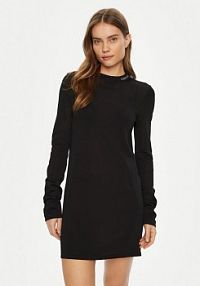 Sukienka codzienna Calvin Klein Jeans czarna 