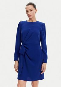 Sukienka koktajlowa DKNY niebieska 