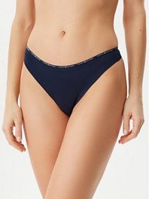 Stringi Tommy Hilfiger granatowe 