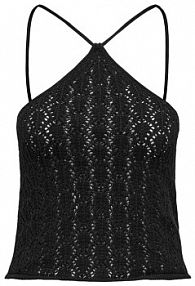 Top ONLY czarny damski Noella 15352137  Regular Fit