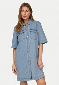 Sukienka jeansowa ONLY niebieska Belle 15324384  Regular Fit