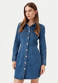 Sukienka jeansowa ONLY niebieska 
