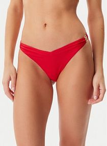 Strój kąpielowy Guess czerwony Dół od bikini