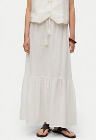 Spódnica maxi Vero Moda biała 