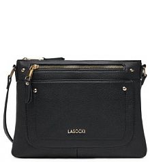 Torebka listonoszka Lasocki czarna 