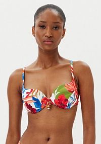 Strój kąpielowy Selmark wielokolorowy Góra od bikini