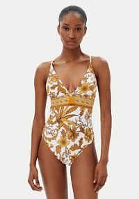 Strój kąpielowy Selmark żółty 