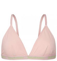 Biustonosz Juicy Couture różowy Bezfiszbinowy