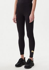 Legginsy Puma czarne damskie Essentials Metallic 685000  Slim Fit
