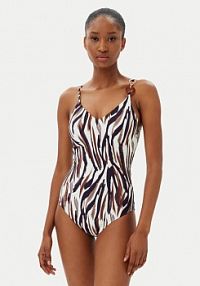 Strój kąpielowy Selmark wielokolorowy 