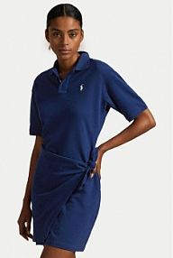 Sukienka codzienna Polo Ralph Lauren granatowa 211A88516001  Straight Fit