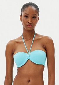 Strój kąpielowy Selmark turkusowy Góra od bikini
