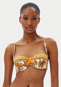 Strój kąpielowy Selmark żółty Góra od bikini