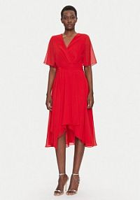 Sukienka koktajlowa Swing czerwona 