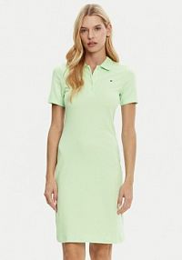 Sukienka codzienna Tommy Hilfiger zielona 