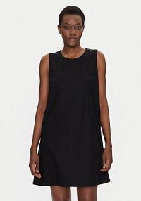 Sukienka codzienna Barbour czarna Lucy LDR0908BK11  Regular Fit