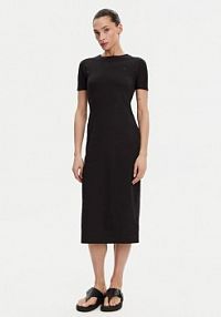 Sukienka codzienna Calvin Klein czarna 