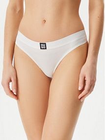 Stringi HUGO beżowe 