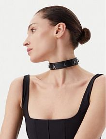 Naszyjnik Patrizia Pepe czarny Choker