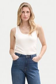 Top Tom Tailor biały damski 