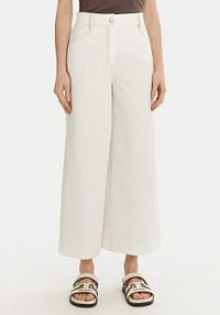 Kuloty Max Mara Leisure białe Fausto 2516781037  Regular Fit