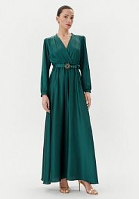 Sukienka wieczorowa Rinascimento zielona 