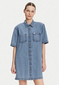 Sukienka jeansowa Guess Jeans niebieska 