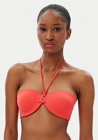 Strój kąpielowy Selmark różowy Góra od bikini