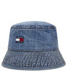 Kapelusz Tommy Jeans niebieski damski 