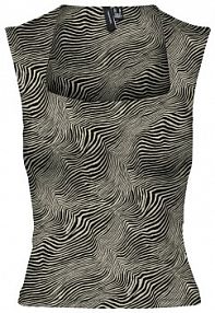 Top Vero Moda beżowy damski 