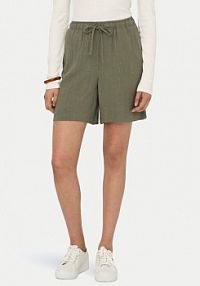 Szorty ONLY zielone damskie Materiałowe Siesta 15333032  Loose Fit