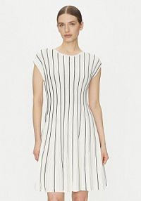 Sukienka codzienna DKNY beżowa 