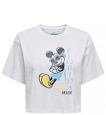 T-shirt ONLY biały damski 