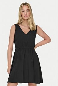 Sukienka koktajlowa ONLY czarna Nova 15323196  Regular Fit