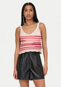 Top ONLY różowy damski 