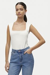 Top Vero Moda biały damski 