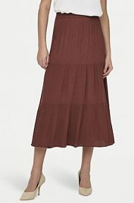 Spódnica maxi ONLY brązowa 