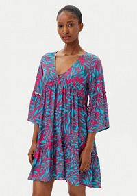 Sukienka letnia Selmark turkusowa 