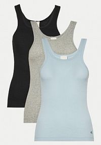 Top Calvin Klein Underwear wielokolorowy damski Komplet 3 ów