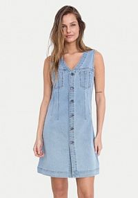 Sukienka jeansowa Noisy May niebieska 