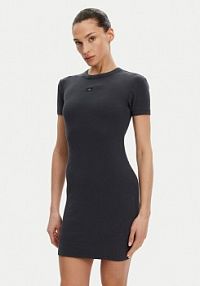 Sukienka codzienna Calvin Klein Jeans szara 