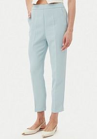 Spodnie eleganckie PINKO niebieskie damskie Materiałowe