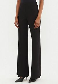 Spodnie eleganckie Rinascimento czarne damskie Materiałowe