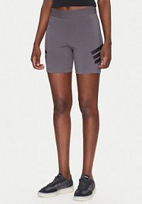 Szorty sportowe adidas szare Kolarki Future Icons 3-Stripes JE0170  Slim Fit