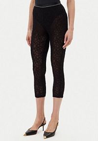 Spodnie eleganckie PINKO czarne damskie Materiałowe