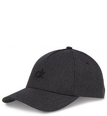 Czapka z daszkiem Calvin Klein czarna damska 