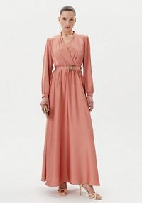 Sukienka wieczorowa Rinascimento różowa 