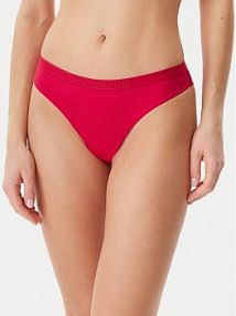 Strój kąpielowy Tommy Hilfiger różowy Dół od bikini
